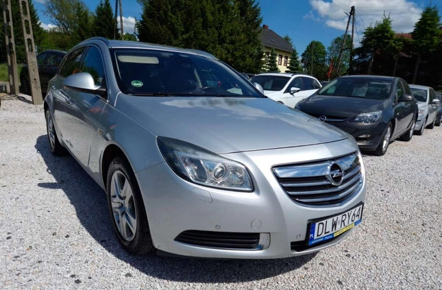 Opel Insignia cena 26900 przebieg: 208000, rok produkcji 2009 z Ząbkowice Śląskie małe 529